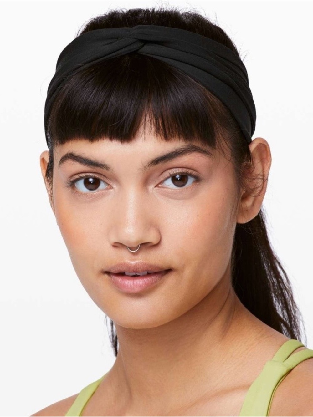 NWT Lululemon All Night Headband Black Style W9BUKS OS
